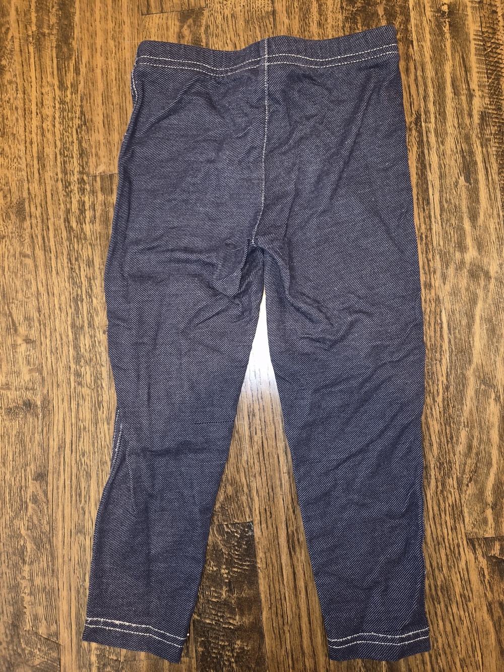 Girls Carter's Pink Butterfly Ruffle Neck Long Sleeve Top Navy Leggings 4T - Picture 8 of 10